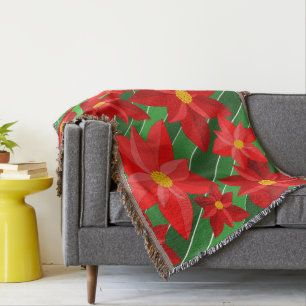 Poinsettias Decke