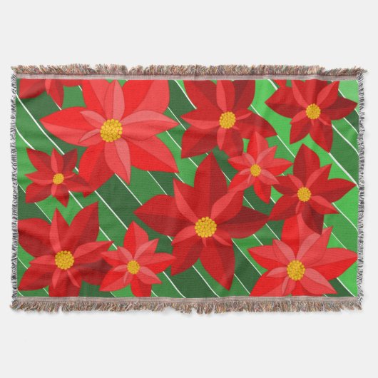 Poinsettias Decke (Vorderseite)