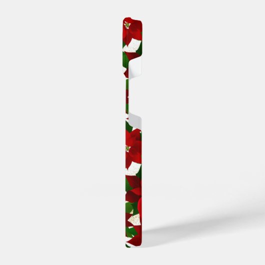 Poinsettias iPhone Hülle (Linke Seite)