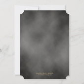 Poinsettias | Lanterns Corporate Holiday Party Einladung (Rückseite)