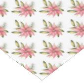 Poinsettias Tischdecke (Schrägansicht)