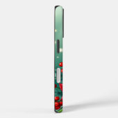 Poinsettias und lebendige Heilbeeren Case-Mate iPhone Hülle (Rückseite / Rechts)