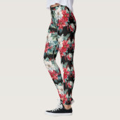 Poinsettias und Leggings Holly Berries - Hübsch (Links)