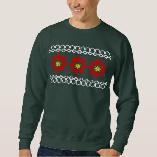 Poinsettien Sweatshirt