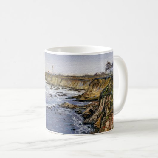 "Point Arena Lighthouse" Kaffeetasse (VorderseiteRechts)