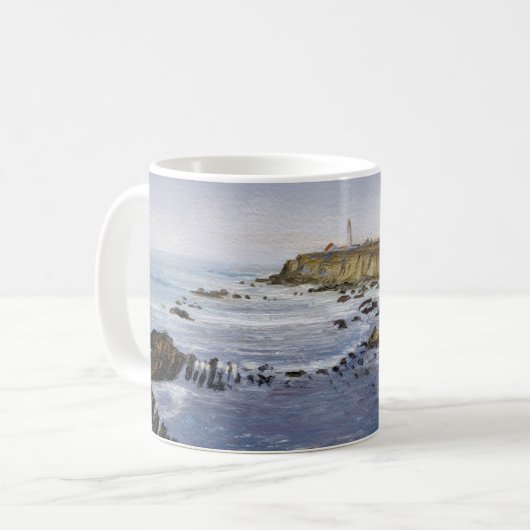 "Point Arena Lighthouse" Kaffeetasse (Vorderseite Links)