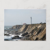 Point Arena Lighthouse, Kalifornien Postkarte (Vorderseite)