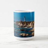 Point Arena Lighthouse Landschaftlich Kaffeetasse (Mittel)