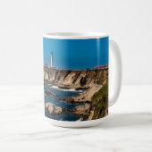 Point Arena Lighthouse Landschaftlich Kaffeetasse (VorderseiteRechts)