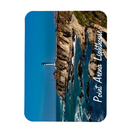 Point Arena Lighthouse Landschaftlich Magnet (Vertikal)