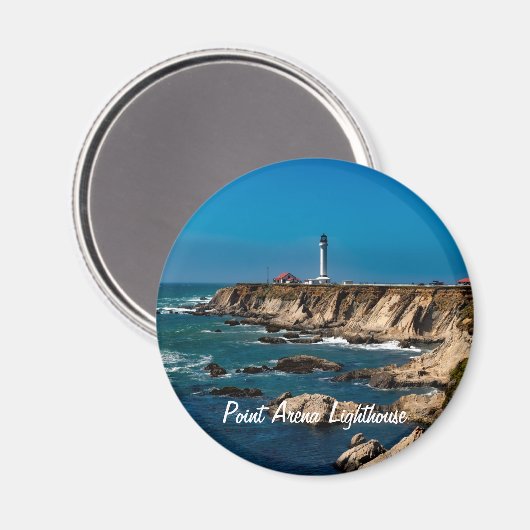 Point Arena Lighthouse Landschaftlich Magnet (Vorderseite/Rückseite)