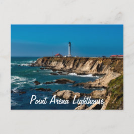 Point Arena Lighthouse Landschaftlich Postkarte
