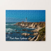 Point Arena Lighthouse Landschaftlich Puzzle (Horizontal)