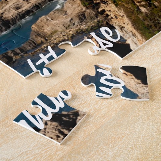 Point Arena Lighthouse Landschaftlich Puzzle (Seite)