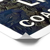 Point Arena Lighthouse Reiseplakat 02 Poster (Ecke)