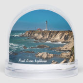 Point Arena Lighthouse Scenic Schneekugeln (Vorderseite)