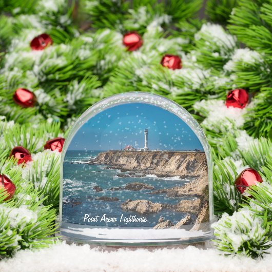 Point Arena Lighthouse Scenic Schneekugeln (Weihnachten)