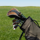 Point Atkinson Lighthouse bei Sonnenuntergang Golf Headcover (In SItu)