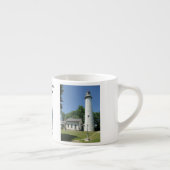 Point Aux Barques Lighthouse Espresso Tasse (Rechts)