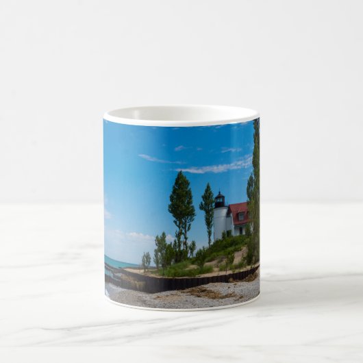 Point Betsie Light Coffee Tasse (Mittel)