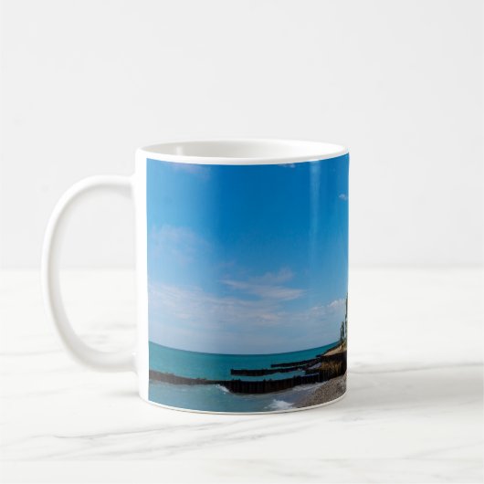 Point Betsie Light Coffee Tasse (Links)