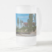 Point Betsie Light Mattierte Tasse (VorderseiteRechts)