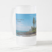 Point Betsie Light Mattierte Tasse (Vorderseite Links)