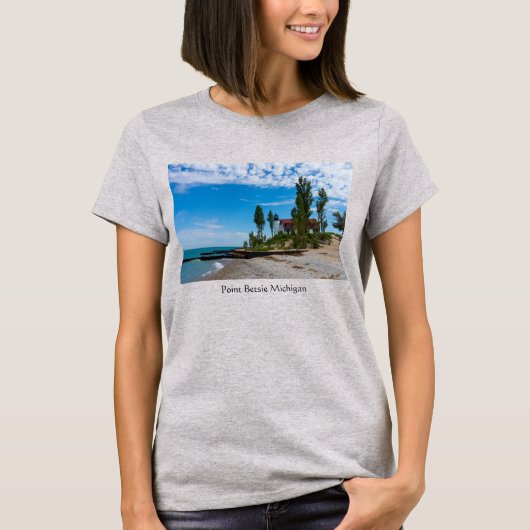 Point Betsie Light T - Shirt (Vorderseite)