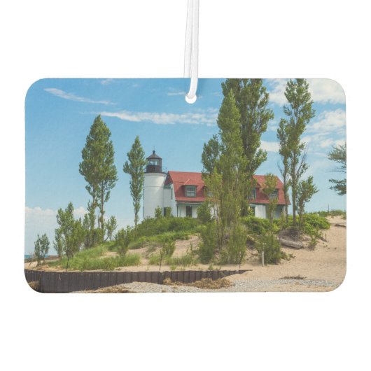 Point Betsie Lighthouse Autolufterfrischer (Rückseite)