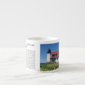 Point Betsie Lighthouse Geschichte Espresso Tasse (Vorderseite)