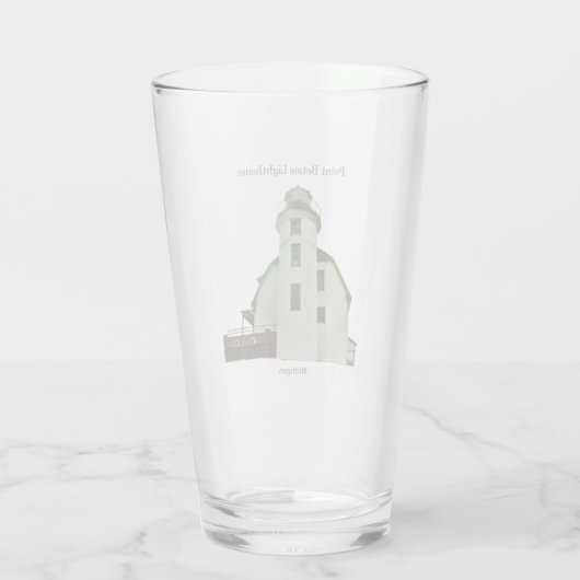 Point Betsie Lighthouse Glas (Rückseite)