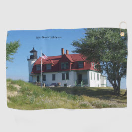 Point Betsie Lighthouse Golfhandtuch