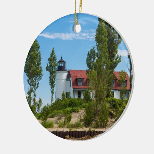 Point Betsie Lighthouse Keramikornament (Links)