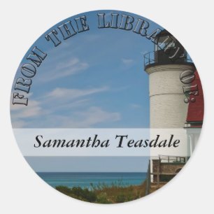Point Betsie Lighthouse Library Stickers