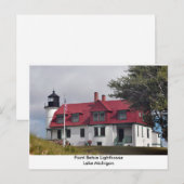 Point Betsie Lighthouse Postcard Postkarte (Vorne/Hinten)