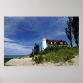Point Betsie Lighthouse Poster (Vorne)