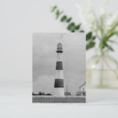 Point Bolivar Lighthouse Postkarte (Stehend Vorderseite)