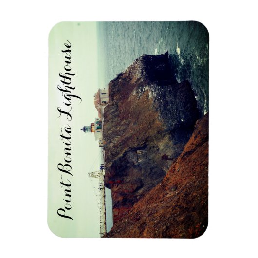 Point Bonita Lighthouse #1-2 Magnet (Vertikal)