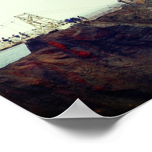 Point Bonita Lighthouse #1-3 Poster (Ecke)