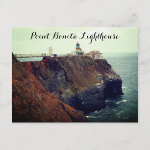 Point Bonita Lighthouse #1-3 Postkarte