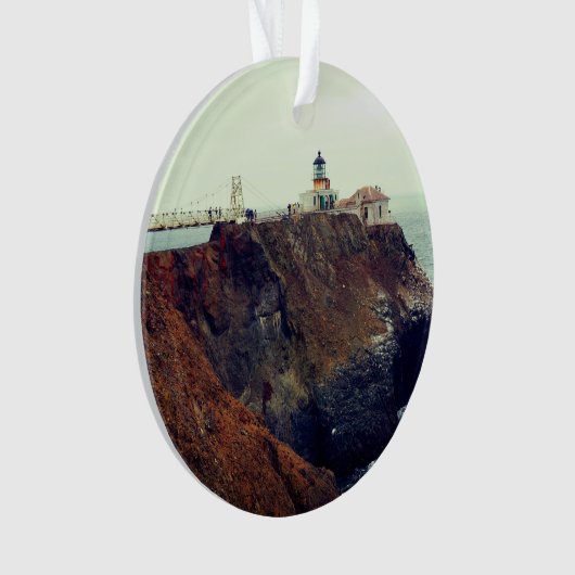 Point Bonita Lighthouse #1 Ornament (Vorderseite)