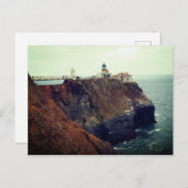 Point Bonita Lighthouse #1 Postcard Postkarte (Vorne/Hinten)