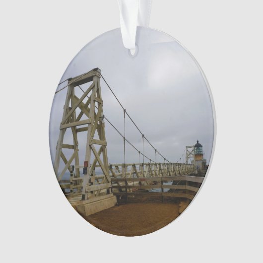 Point Bonita Lighthouse #2-1 Ornament (Vorderseite)