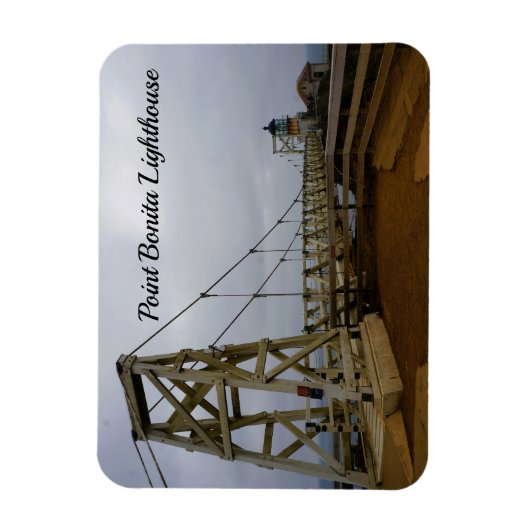 Point Bonita Lighthouse #2-2 Magnet (Vertikal)