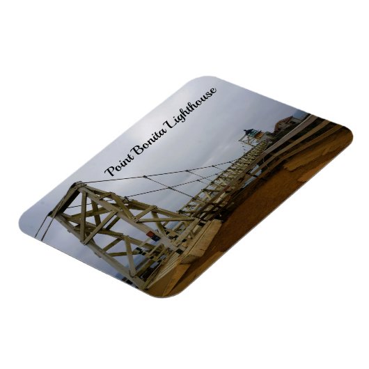 Point Bonita Lighthouse #2-2 Magnet (Linke Seite)