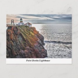 Point Bonita Lighthouse Postcard Postkarte