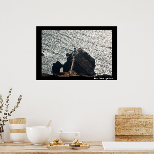 Point Bonita Lighthouse Poster (Küche)