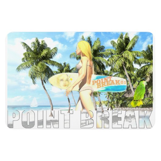 Point Break 01 Magnet (Horizontal)