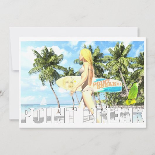 Point Break 01 Mitteilungskarte (Vorderseite)
