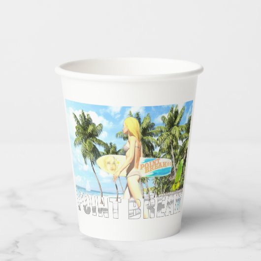 Point Break 01 Pappbecher (Vorderseite)